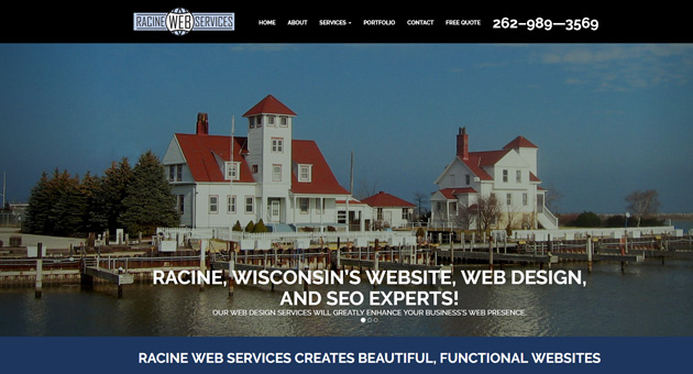 Racine Web Services Website Design